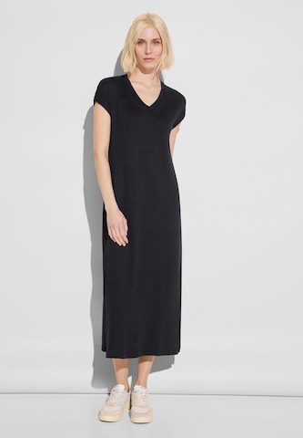 STREET ONE Knitted dress in Black