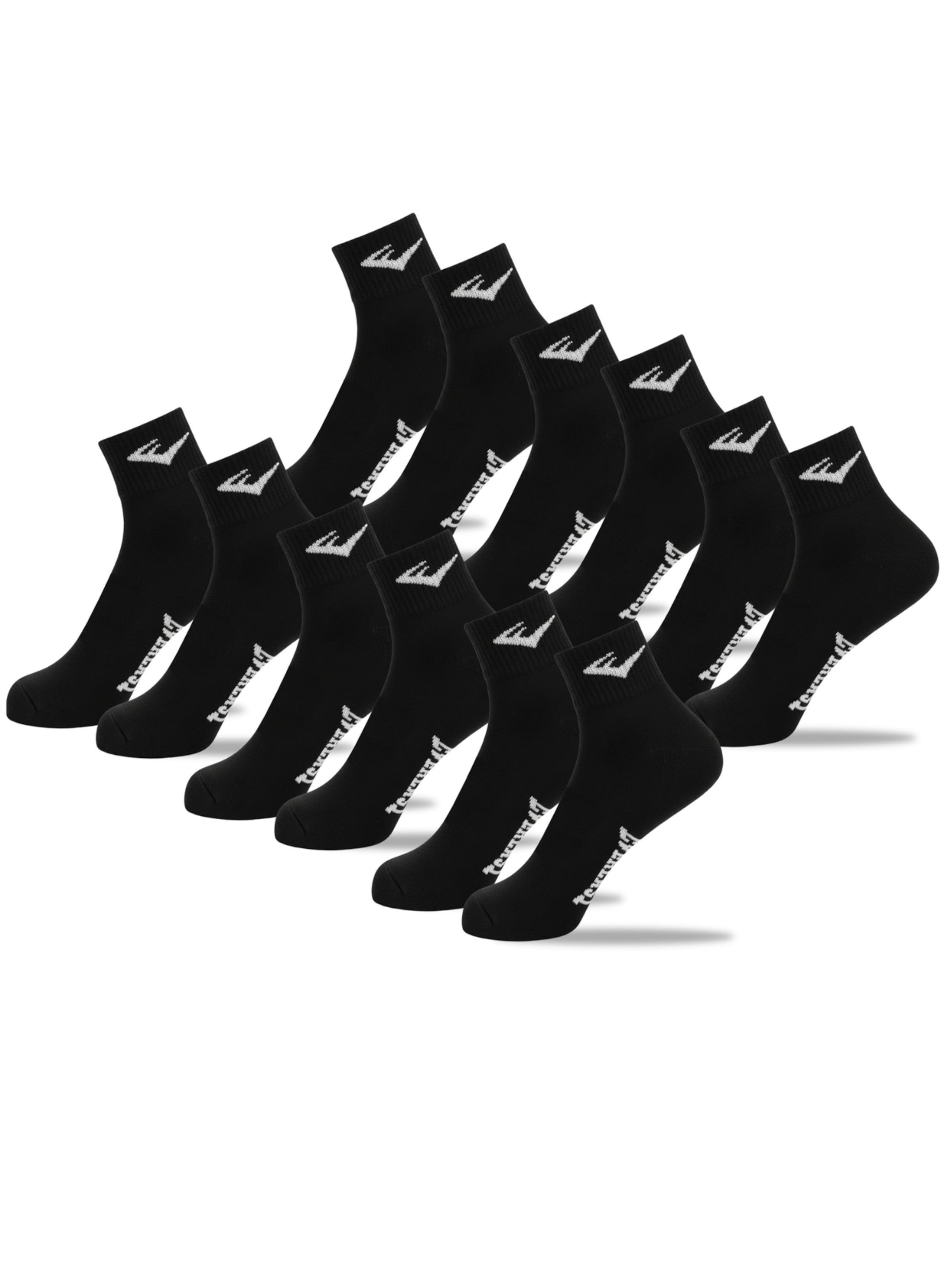 Everlast - Calcetines en negro: frente