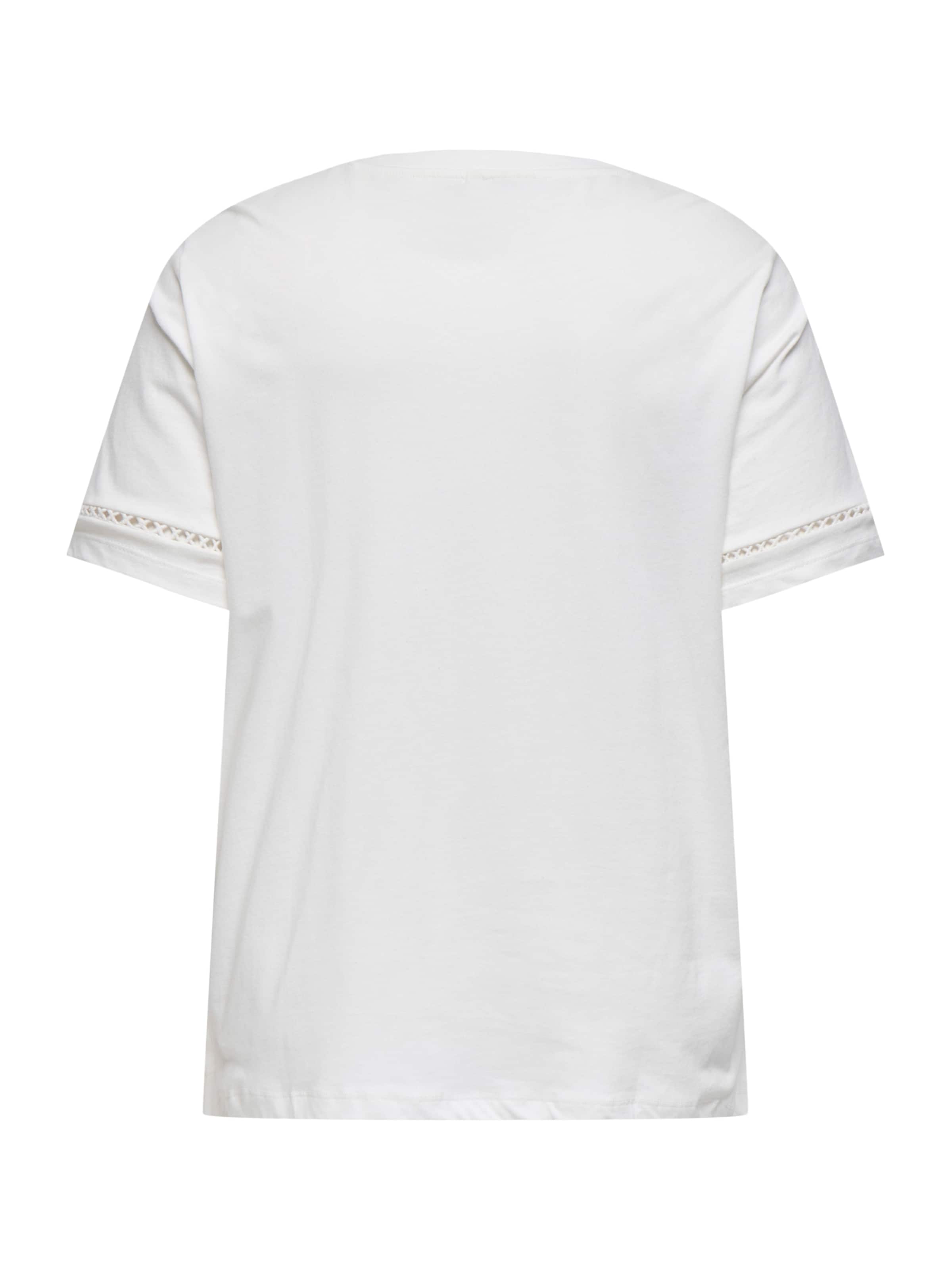 ONLY Carmakoma T-shirt 'CARAnnie' i vit