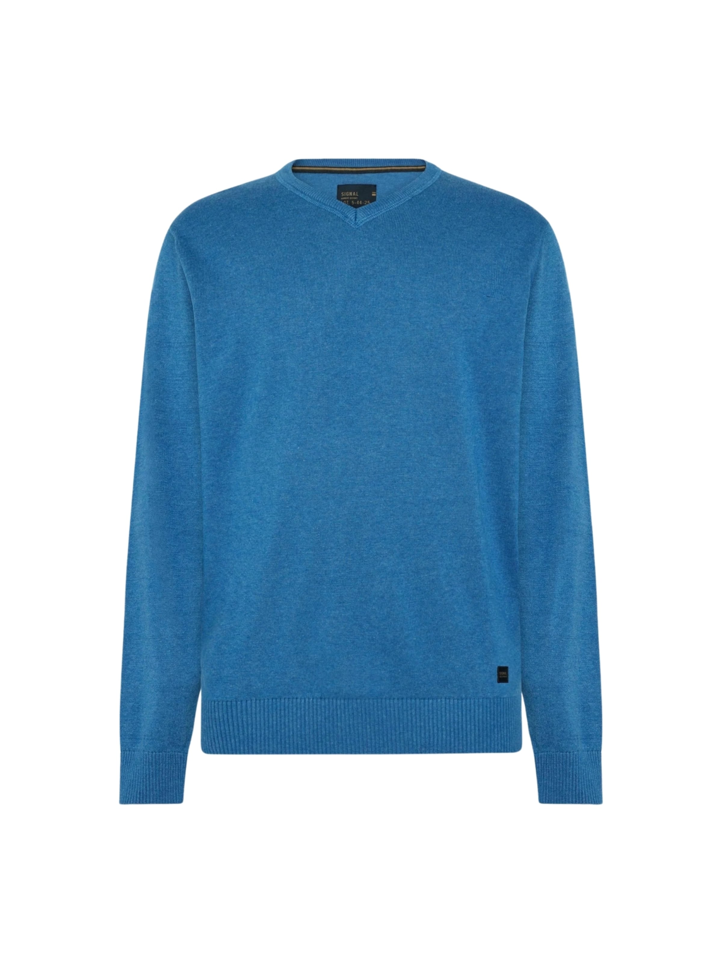 Signal Pullover 'Vern' in Blau: Vorderseite