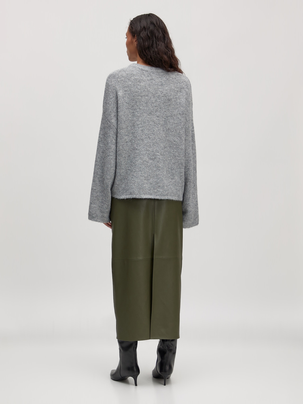 EDITED Pullover 'Noorie' grigio