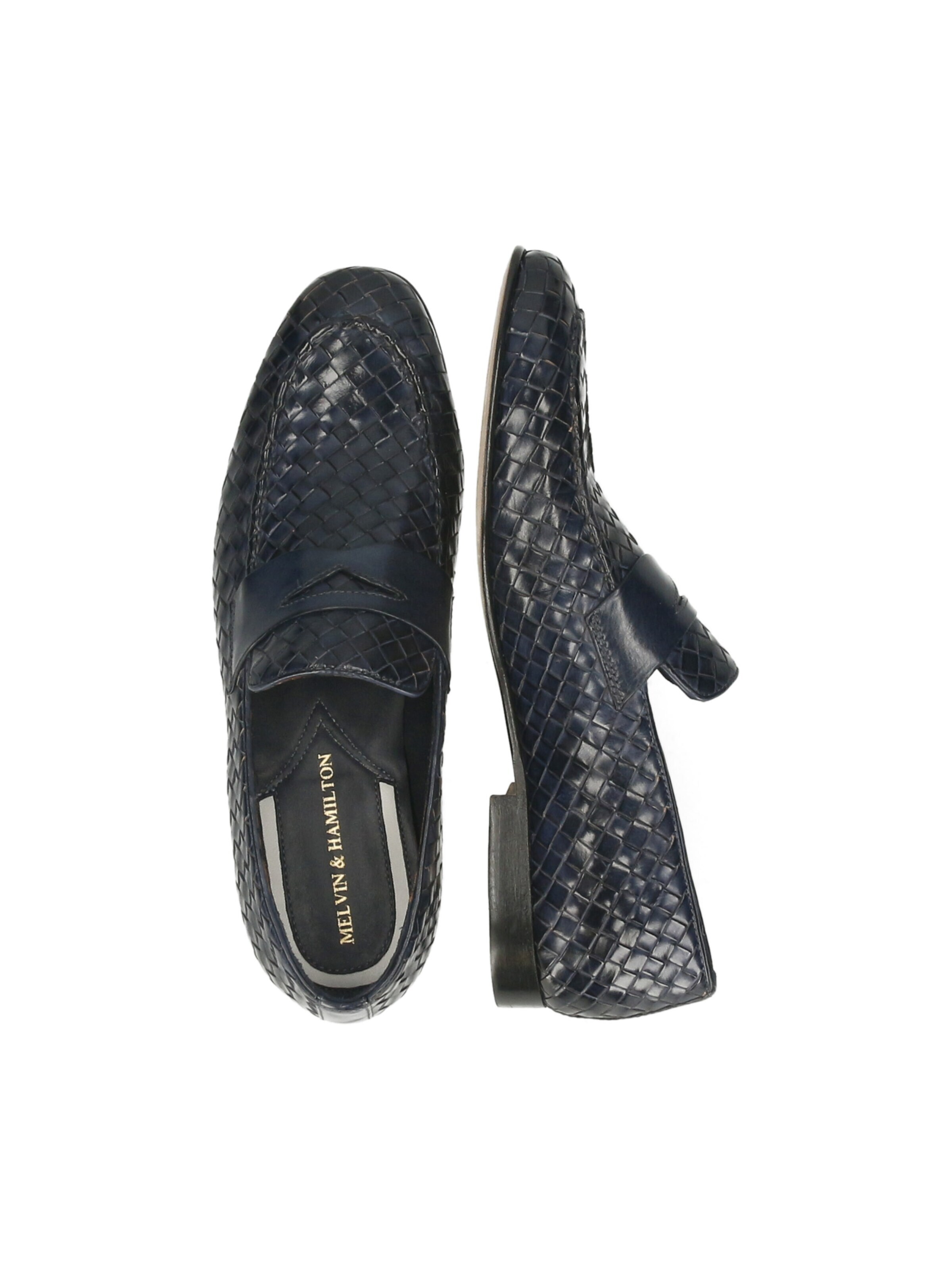 MELVIN & HAMILTON Moccasins 'Thomas 6' in Blue