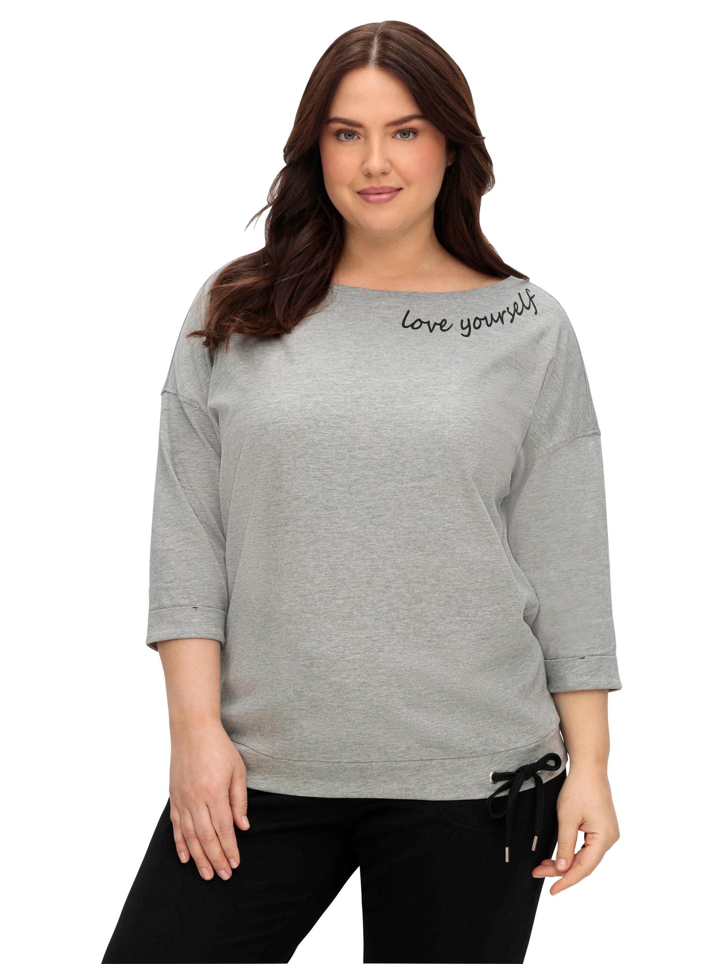 SHEEGO Shirt in Grau: Vorderseite