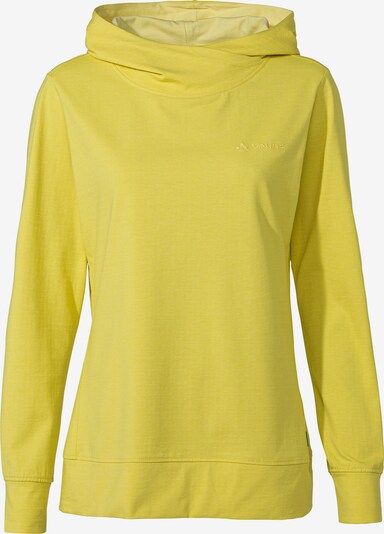 VAUDE Sportief sweatshirt in de kleur Geel, Productweergave
