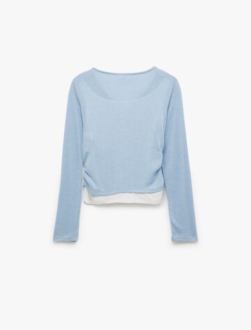 Koton Knit Cardigan in Blue