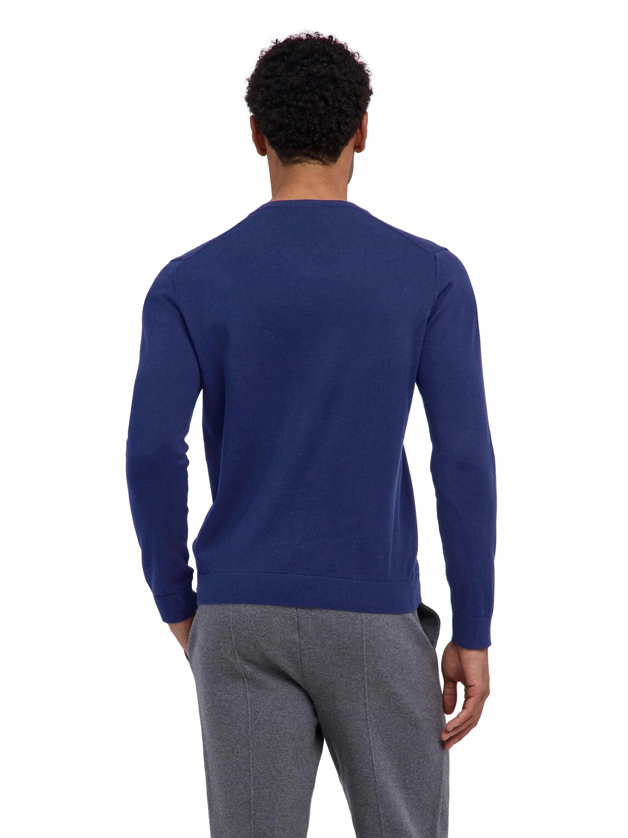FALKE Sweater 'Cotton Knit' in Blue