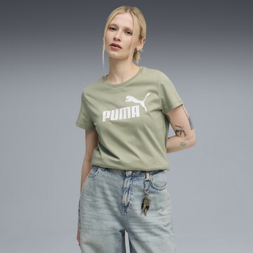 PUMA Performance shirt 'Ess No. 1' in Green: front