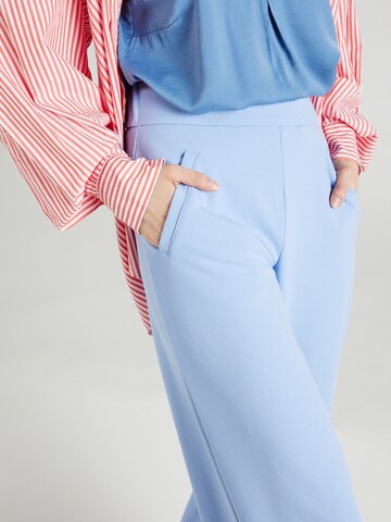 JDY Regular Pants 'LOUISVILLE CATIA' in Blue