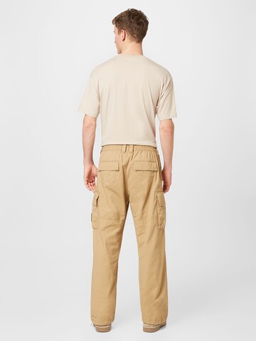 Calvin Klein Jeans Loosefit Cargobyxa i beige