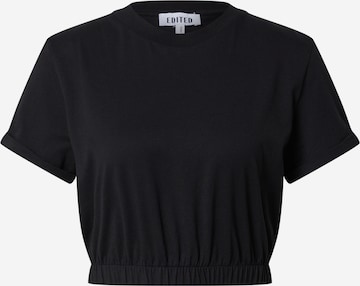 EDITED - Camiseta 'Beth' en negro: frente