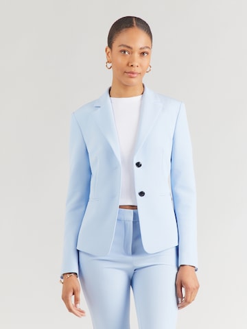 Sacou 'Agonia-1' de la HUGO pe albastru: față