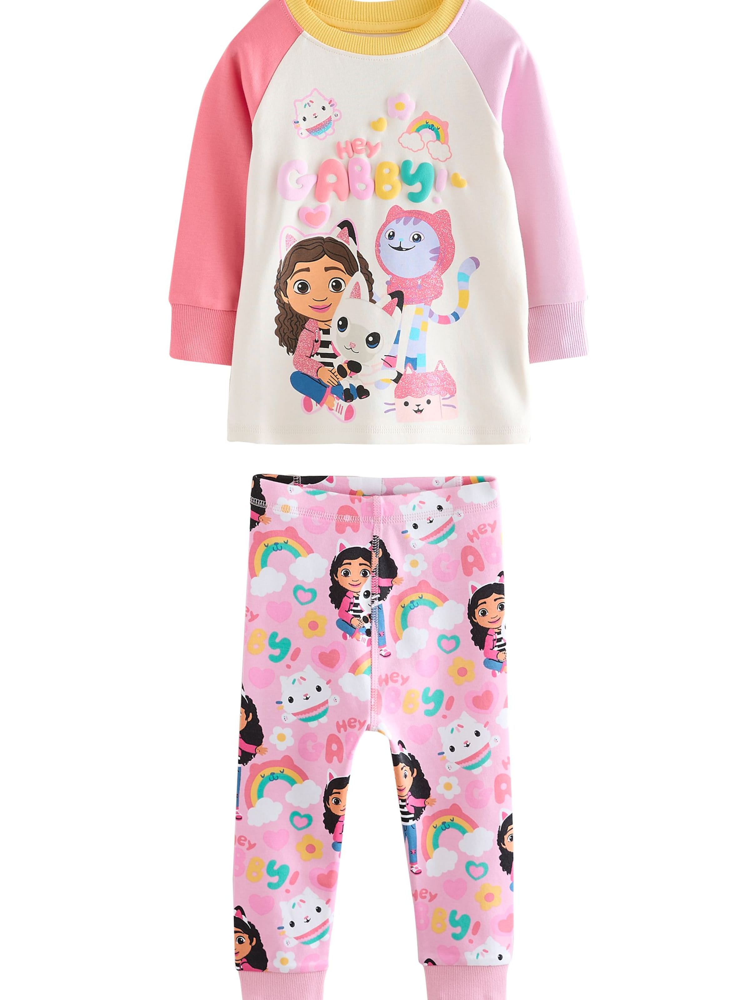 Next Комплект пижама в розово: отпред