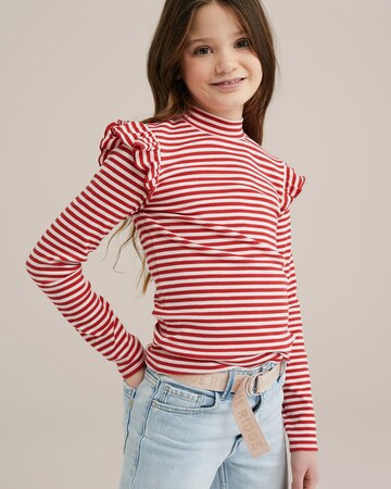 WE Fashion Shirt in Red: front