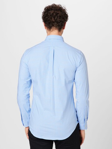 Polo Ralph Lauren Slim fit Overhemd in Blauw