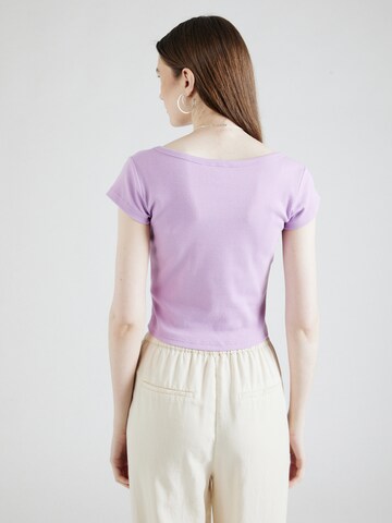 T-shirt 'TIME FOR' ROXY en violet