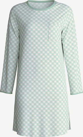 Camicia da notte 'Sweet Dreams' di CALIDA in verde: frontale