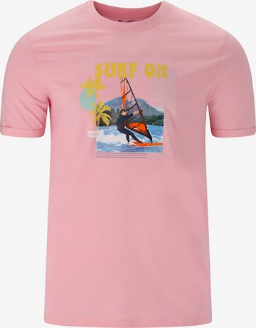 Cruz Shirt in Roze: voorkant