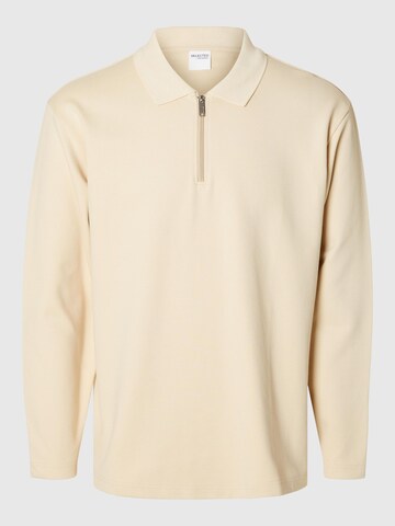 Sweat-shirt SELECTED HOMME en beige