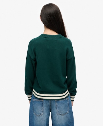 Cardigan Superdry en vert