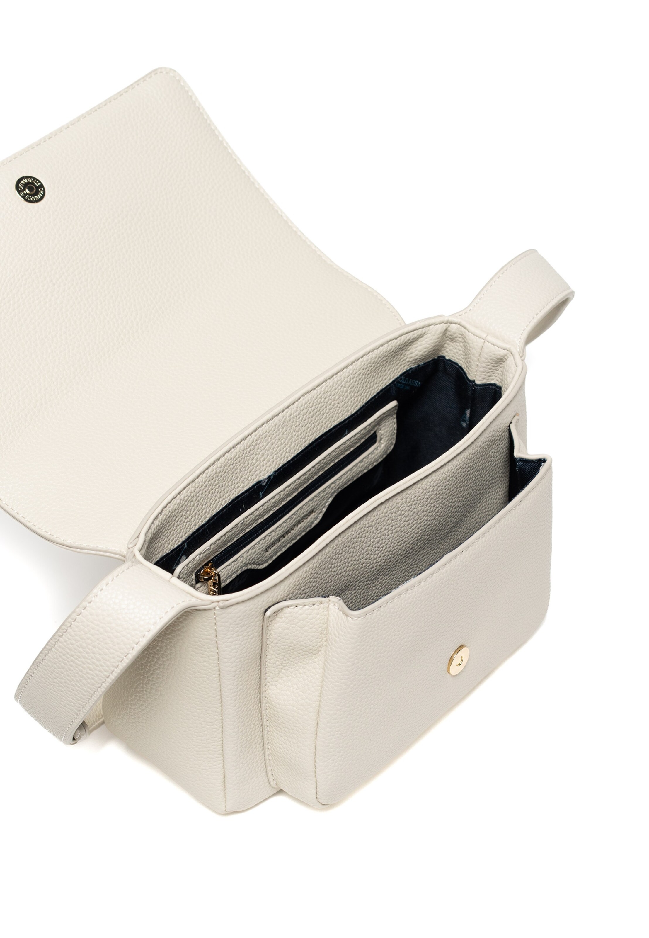 Borsa a spalla di U.S. POLO ASSN. in bianco