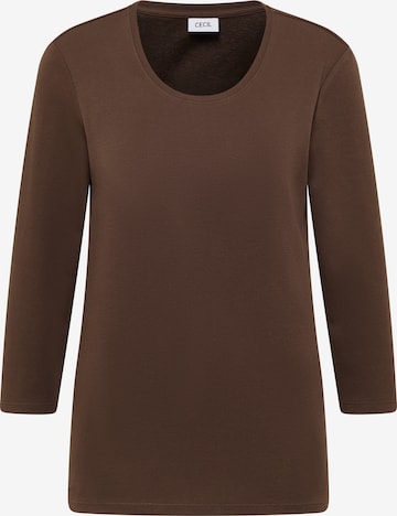 CECIL Shirt in Braun: Vorderseite