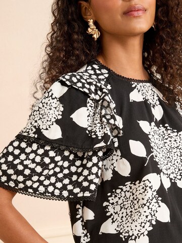 love & roses Blus i svart