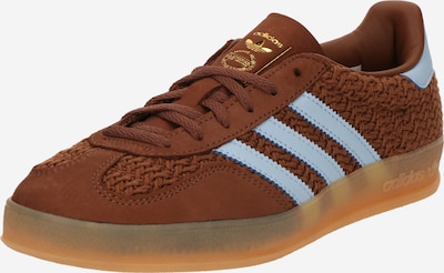 ADIDAS ORIGINALS Matalavartiset tennarit 'GAZELLE' värissä vaaleansininen / ruskea, Tuotenäkymä