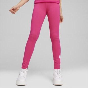 PUMA Skinny Leggings in Pink: front