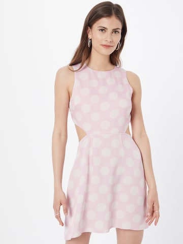 The Wolf Gang Dress 'FLORENCE' in Pink: front