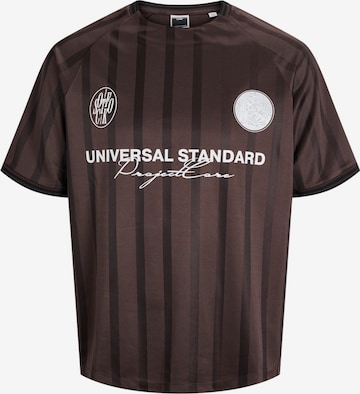 JACK & JONES T-Shirt in Braun: Vorderseite