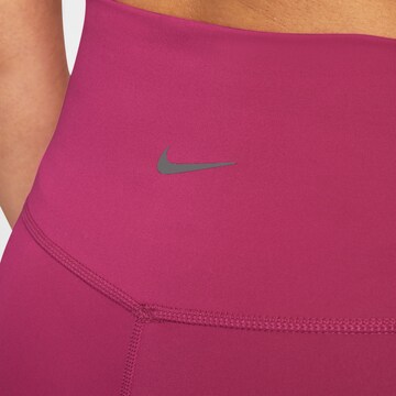 NIKE Skinny Spodnie sportowe w kolorze różowy