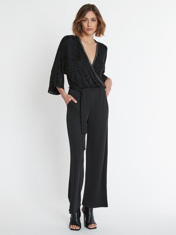 Ana Alcazar Jumpsuit ' Sona ' in Black: front