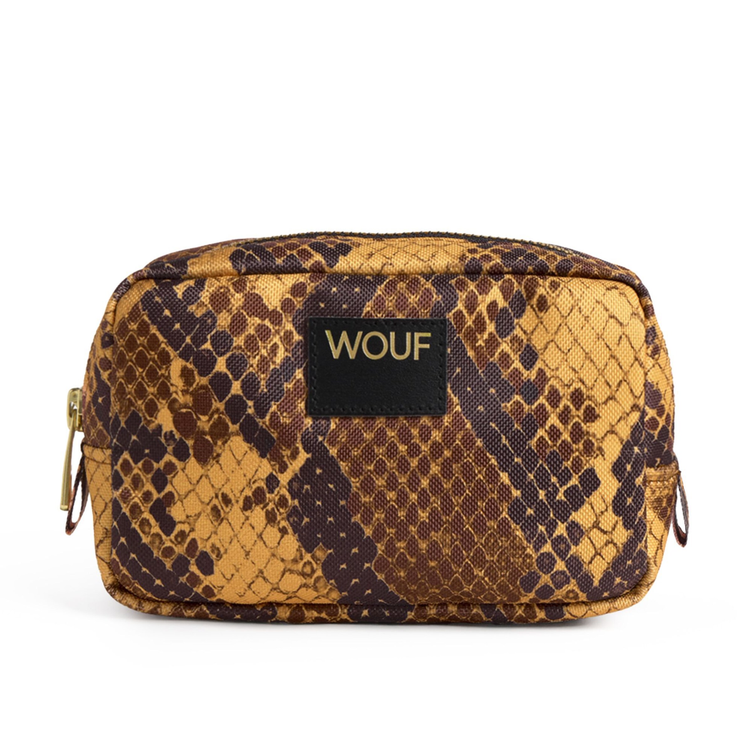 Trousses de toilette 'Daily' Wouf en marron : devant