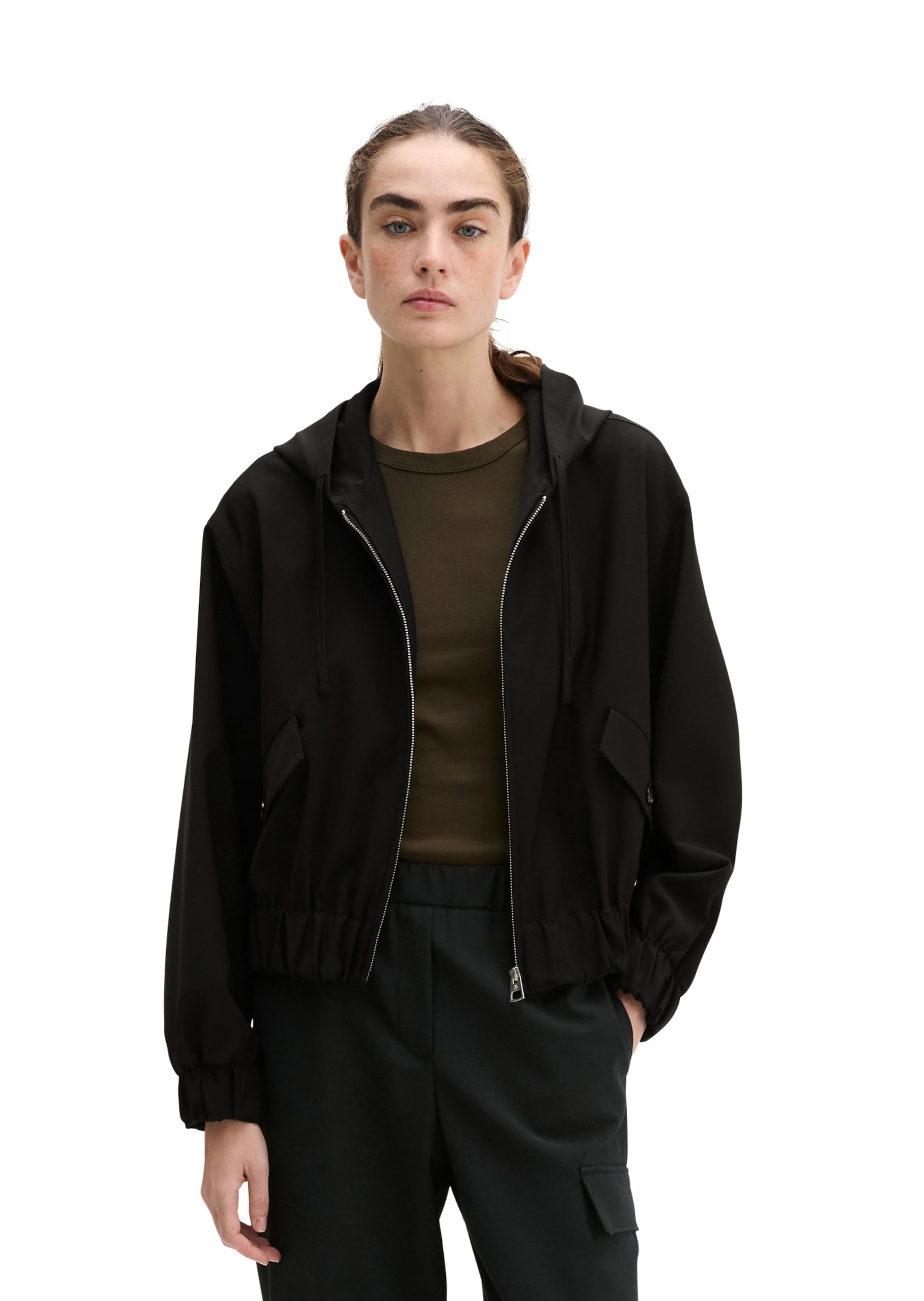 Marc O'Polo Between-season jacket in Black: front