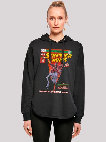 F4NT4STIC Sweatshirt 'Stranger Things Netflix TV Series' in Schwarz: predná strana