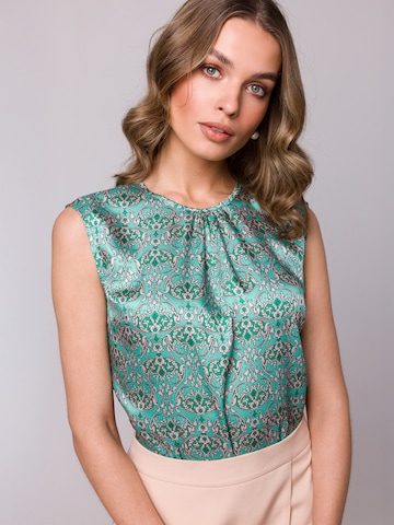 Stylove - Blusa en azul: frente