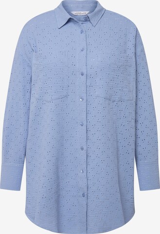 Studio Untold Blouse in Blauw: voorkant