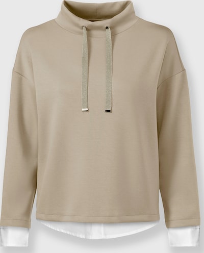 Megztinis be užsegimo iš heine, spalva – šviesiai ruda / balta, Prekių apžvalga