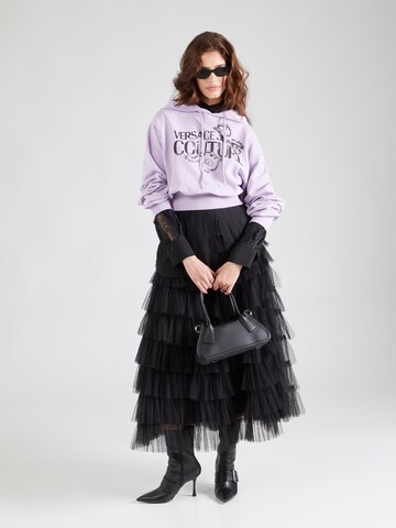 lillā Versace Jeans Couture Sportisks džemperis