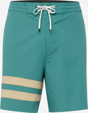 Hurley Boardshorts 'PHNTM RNGD 18' in Groen: voorkant