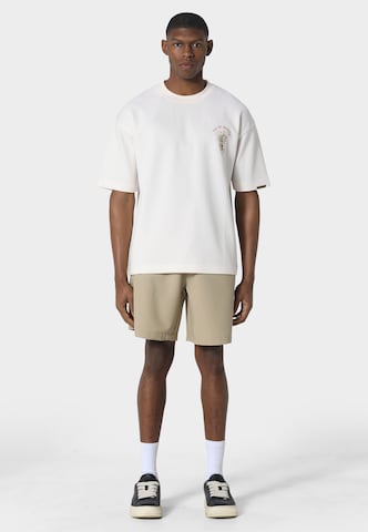 T-Shirt 'Pot De Vie' Pas De Monaco en blanc