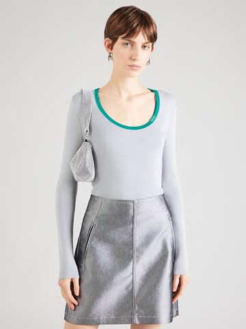 Calvin Klein Jeans Πουλόβερ σε μπλε: μπροστά