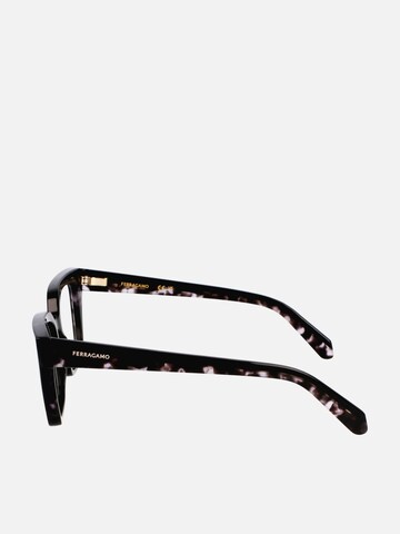 FERRAGAMO - Gafas de sol 'Ferragamo SF3010 Opaline burgundy/red tortoise 52/19/140 WOMAN Eyewear Frame' en negro