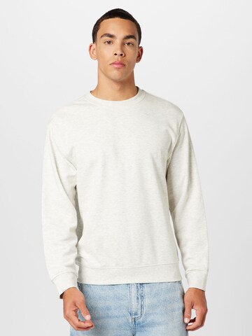 WEEKDAY Sweatshirt in Grau: Vorderseite