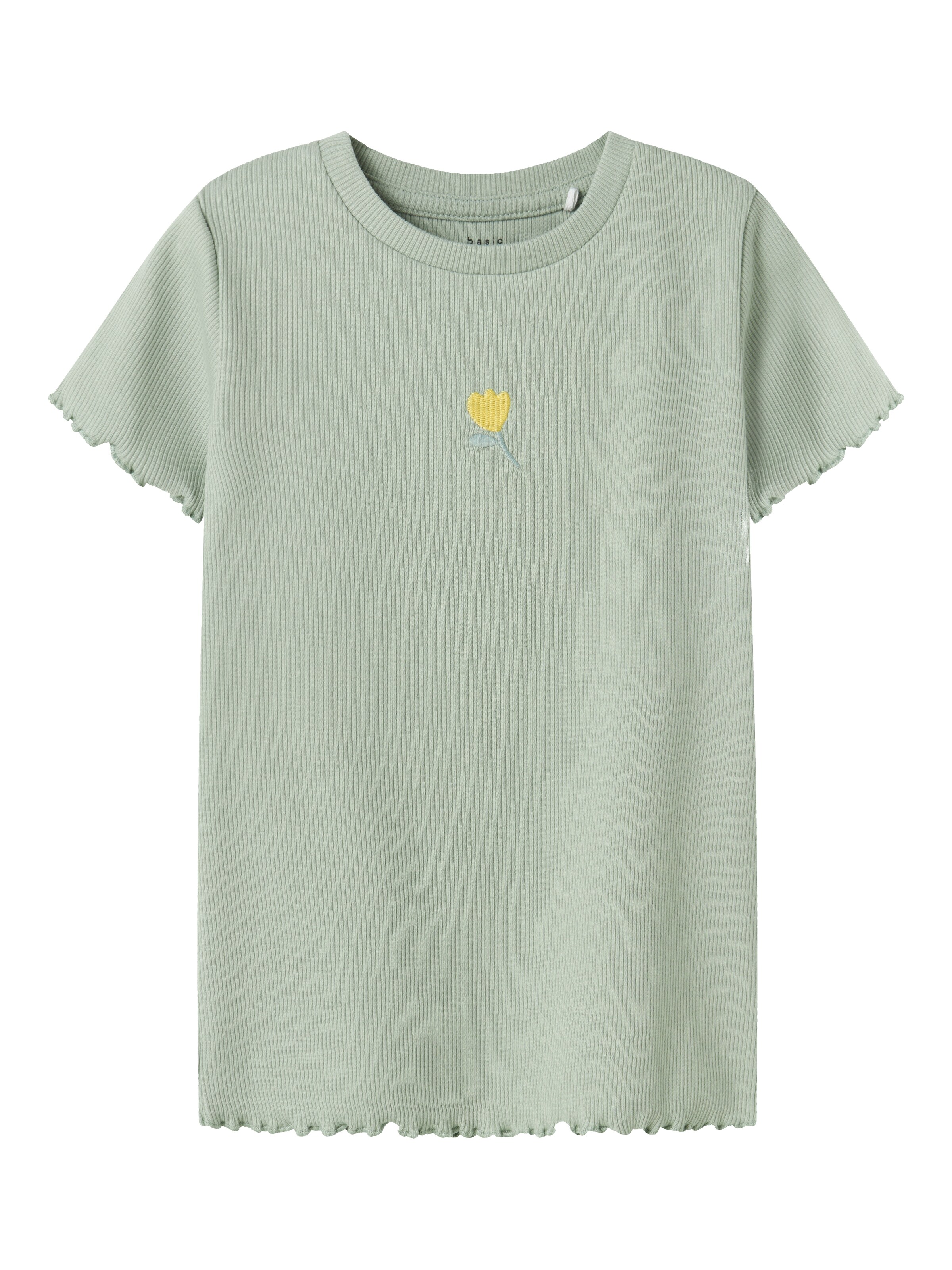 T-Shirt 'NMFVivemma' NAME IT en vert : devant