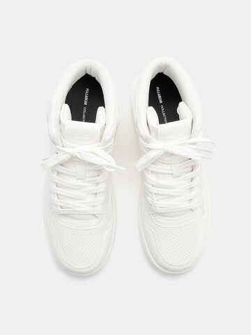 Pull&Bear Sneakers laag in Wit