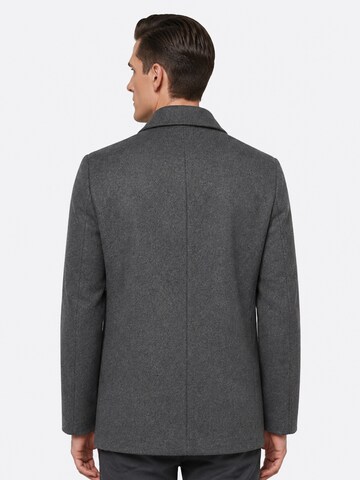 ALLTHEMEN Wintermantel 'Raureif'‌ in Grau