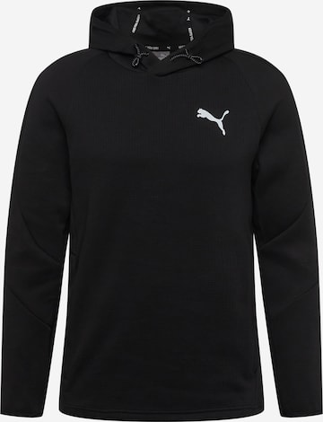 PUMA Sportsweatshirt in Schwarz: predná strana