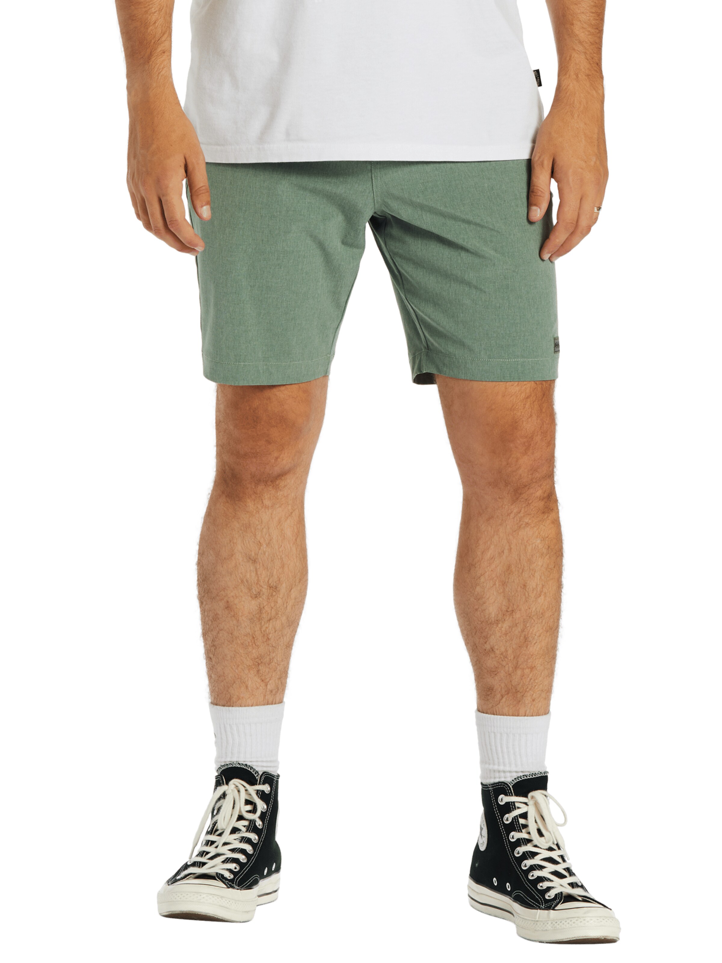 Pantalon 'Crossfire' BILLABONG en vert : devant