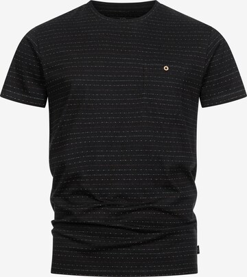 INDICODE Shirt in Black: front